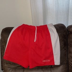 Red Kappa shorts